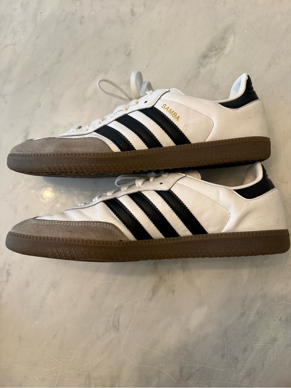 Adidas SAMBA OG SHOES cloud white/core black/ gum